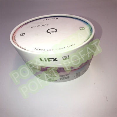 Litho Cardboard κουτί τσαγιού χάρτινο σωλήνα συσκευασίας για τρόφιμα